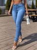 K European And American Style Denim Pants, Sexy Peach Hip Skinny Jeans For Women, Casual Long Trousers, Pencil Skirts_ecoleips.com