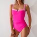 one Piece Swimsuit Women New European And American Swimsuit Cross Border Sexy Bikini Bikini Spot Wholesale_ecoleips.com