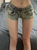 American Vintage Hot Girl Denim Shorts Female Summer New Low Waist Show Thin High Street Design Feeling Pack Hip Ultra Short Hot_ecoleips.com