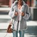 Cozy Fleece Cardigan – Oversized Lapel Coat With Pockets (S-5XL, Khaki/Black/Light Grey/Dark Grey/Dark Green/Dark Brown/Non-Shedding)_ecoleips.com