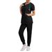 Dentist Surgical Gown Female Split Wash Clothes Suit Nursing Work Clothes Elastic Quick Drying Hospital Nurse Uniform Thin_ecoleips.com
