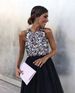 Women's Clothing new women's dress sexy sleeveless halter neck sequin dress_ecoleips.com