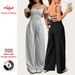 Elegant Sleeveless Wide-Leg Jumpsuit For Women, Soft Milk Silk Textured Lounge To Office One-Piece With Crinkle Texture_ecoleips.com