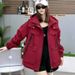 girl Girl Girl 2025 Autumn New Korean Style Design Casual Hooded Jacket For Women Loose Fashionable Parka_ecoleips.com
