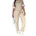 "Women's Casual Sporty Lounge Set - Stylish & Comfortable Two-Piece Outfit For Yoga, Running & Everyday Wear"_ecoleips.com