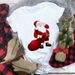 Merry Christmas, Christmas Tree, Santa Claus, Trendy White Cute Women's Casual Short-Sleeve Loose T-Shirt_ecoleips.com