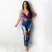 Women's Clothing Summer Colorful Fashion Design Strap Butterfly Sequin Suspenders_ecoleips.com