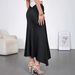 European And American Cross-border 2026 Spring New Wooden Decorative High-waisted Slim-fit Bodycon Skirt With_ecoleips.com