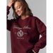 Hong Kong-style BF American High Street Retro Niche Fashion Popular Autumn And Winter Warm Printed Fleece-lined_ecoleips.com