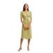 In Stock: 114 Button Tea Wrap Dress, Summer New French Retro European And American Women's Clothing_ecoleips.com