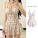 Women's Clothing Conservative Slim Belly Covering One Piece Dress_ecoleips.com