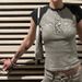 2024 European And Foreign Trade Y2K Style Hip-hop American Retro Printed T-shirt, Round Neck Short-sleeve Pattern Top_ecoleips.com