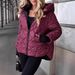 Trendy Winter Hooded Puffer Jacket With Diamond Quilting - Loose Fit Warm Coat In Rose Pink, Black & Coffee (S-Xxxl)_ecoleips.com