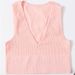 Fashionable Women's Sexy Lingerie, Deep V-neck Camisole, Cool Summer Tank Top, Cropped Camisole_ecoleips.com