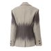 K British Style Geometric Print Personalized Cutting Slim Fit Woolen Coat For Women_ecoleips.com