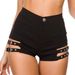 2025s 839#New Sexy Summer Elastic Black Shorts Hot Ultra Short Nightclub Women's Casual Pants_ecoleips.com