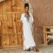 Women's Oversized Beach Cover-Up Dress – Lightweight Rayon Tunic With Stand Collar, Bikini Cover, Swimwear Wrap_ecoleips.com