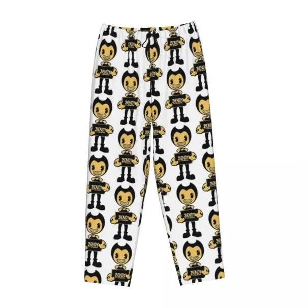 Custom Bendy Ink - Vintage Bendy Ink - Bendy In Ghost Stories 1 Women Pajama Pants Lounge Sleep Sleepwear Bottoms With Pockets_ecoleips.com