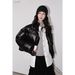 girl Girl NEIHE 2025 Fox Fur Collar 90% White Duck Short Women's Down Jacket Winter New Model 257211_ecoleips.com