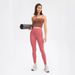 Dropshipping, Bare Feel Skin Friendly Yoga Pants High Waisted, Hip Lifting, Tummy Slimming, Running, Sports, And Fitness Pants_ecoleips.com