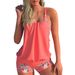 plus Size Women's Conservative Two-Piece Bikini Swimsuit Quick Drying Shorts Vest European American Style New 2024_ecoleips.com