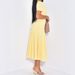 Voya Women's European And American Simple Elegant Style Button Short Sleeve Long Dress Women's Clothing Autumn_ecoleips.com