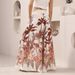 Women's Clothing Boho Leaf-Print Palazzo Pants – Flowy Wide-Leg Trousers For Women (S-XL, Polyester)_ecoleips.com