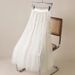 Women's Clothing Mesh Sequined Skirt Drape High Waist Slim A Line Big Swing Umbrella Skirt_ecoleips.com