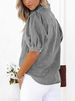 K New Imitation Denim Women's Shirt Cardigan_ecoleips.com