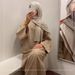 Women's Clothing Closed Robe Women Dress Islamic Clothing Plain Dubai Robe_ecoleips.com