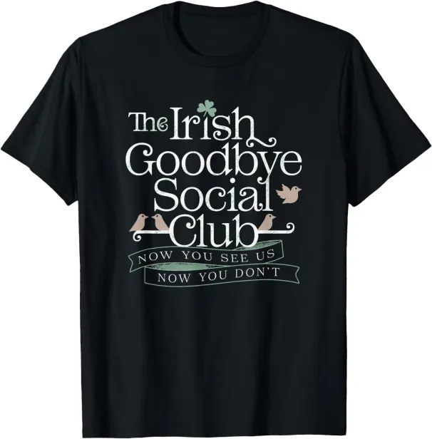 Women's T-Shirts The Irish Goodbye Social Club T-Shirt_ecoleips.com