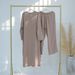 2025 New Solid Color Button Commuting Elegant Temperament Two-piece Suit_ecoleips.com