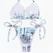 Women's Clothing Bikini Split Two-piece Swimsuit Printed Strap Backless Swimsuit_ecoleips.com