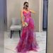 2025 Cross-Border European And American Spring Summer New Mesh Printed Strap INS Vacation Casual Party Dress_ecoleips.com