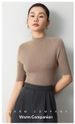 Aria Basics Aria Basics Winter German Yangzi Yarn Island Fine Seamless 100% Early Autumn Half Turtleneck Base Shirt High-end Feel Mid-sleeve_ecoleips.com