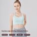 Dissang Same Style Mesh Breathable Beauty Back Seamless Sports Vest With Chest Pad For Fitness Comfort_ecoleips.com