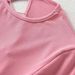 Aria Basics Aria Basics European And American Foreign Trade Dance Long Sleeve Crop Top Short Women's Running Yoga Wear Outdoor Sports T-Shirt_ecoleips.com