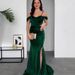 Women's Clothing New Slit Slim Fishtail Suspender Dress_ecoleips.com