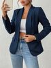 Women's Casual Blazer In Multiple Colors, Slim-fit, Slimming, Versatile For Commuting, Long-sleeved, European And_ecoleips.com