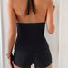 Women's Clothing Fashion Solid Color Slim Swimsuit Halter Neck Strap Design Sexy Split Women's Swimsuit_ecoleips.com