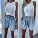 Women's Clothing Summer New Fashion Casual Heavy Rhinestone Versatile Denim Shorts Women_ecoleips.com