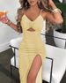 Women's sexy light jacquard fabric suspender chain hollow party skirt_ecoleips.com
