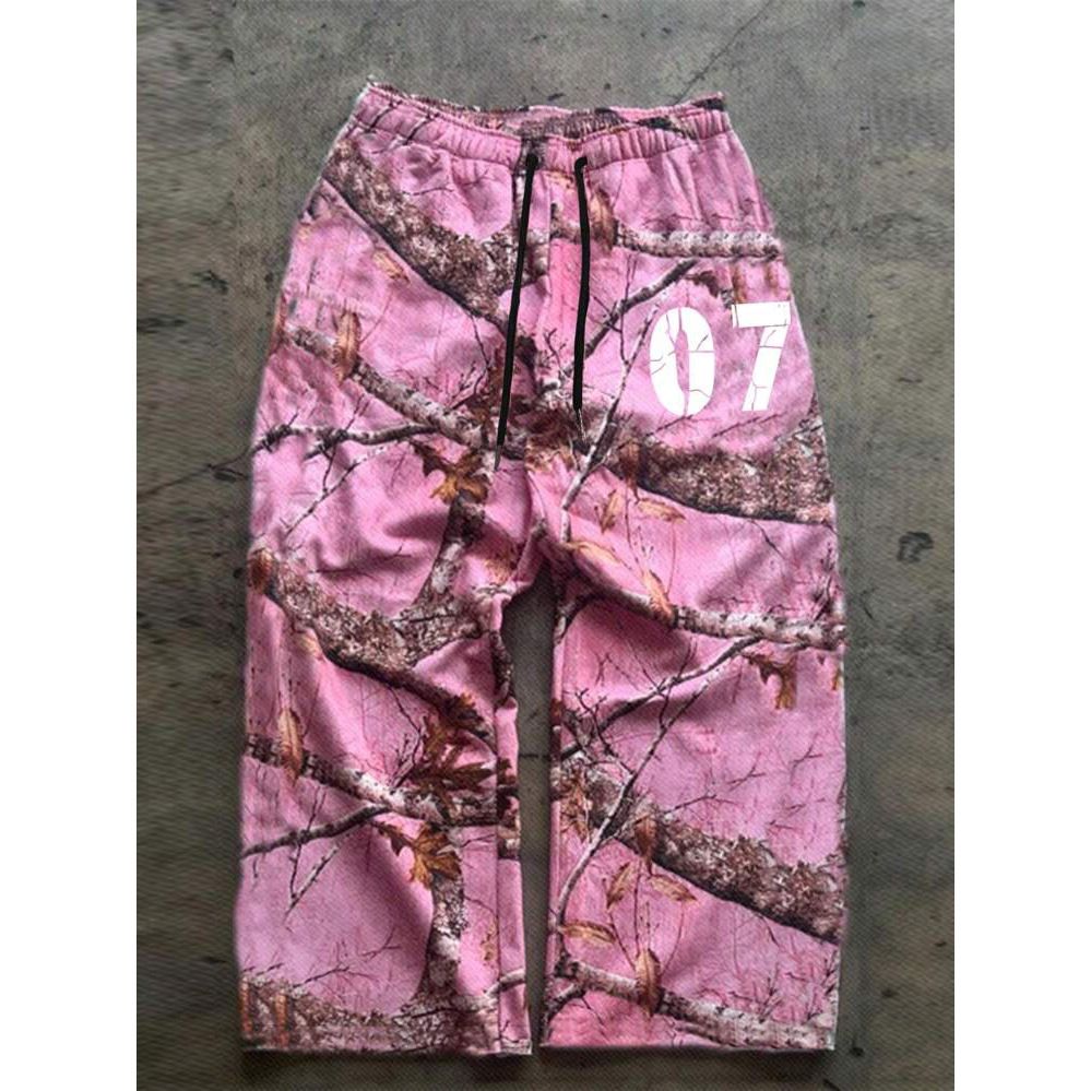 Women’s Clothing men's casual pants spring and autumn new style trendy street loose versatile long pants_ecoleips.com