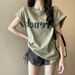 Loose Short-sleeved T-shirt Women's 2025 New Summer New Design Niche Top_ecoleips.com