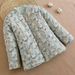 girl Winter New Quilted Coat Warm Padded Jacket Chinese Style Fashion Versatile Sweet Cotton Clothing_ecoleips.com