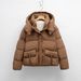New Warm Bread Jacket Korean Version Thickened Hooded Top Casual Versatile Winter Jacket Down Jacket Women_ecoleips.com