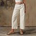 Women's High-Waisted Slimming Wide Leg Jeans Retro Straight Leg Pants Spring New_ecoleips.com
