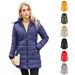 Women's Clothing Women's Long Sleeved Cotton Coat Anti-Splashing Detachable Cap Warm Jacket For Autumn And Winter Party Style_ecoleips.com