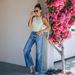 Independent Website Foreign Trade Light-colored Simple Women's Jeans Cross-border Washed High-waisted Wide-leg_ecoleips.com