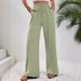 European And American Women's Fashion 2025 Spring Summer New Versatile Solid Color Floor-Length_ecoleips.com